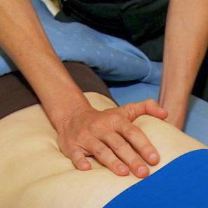 масаж на вътрешните органи