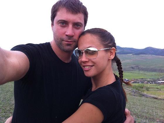 Vitaly Emashov se svou ženou