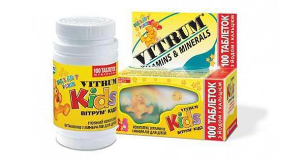 vitamini za otroške preglede