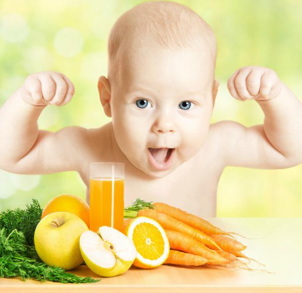 vitamine per bambini per l'immunità