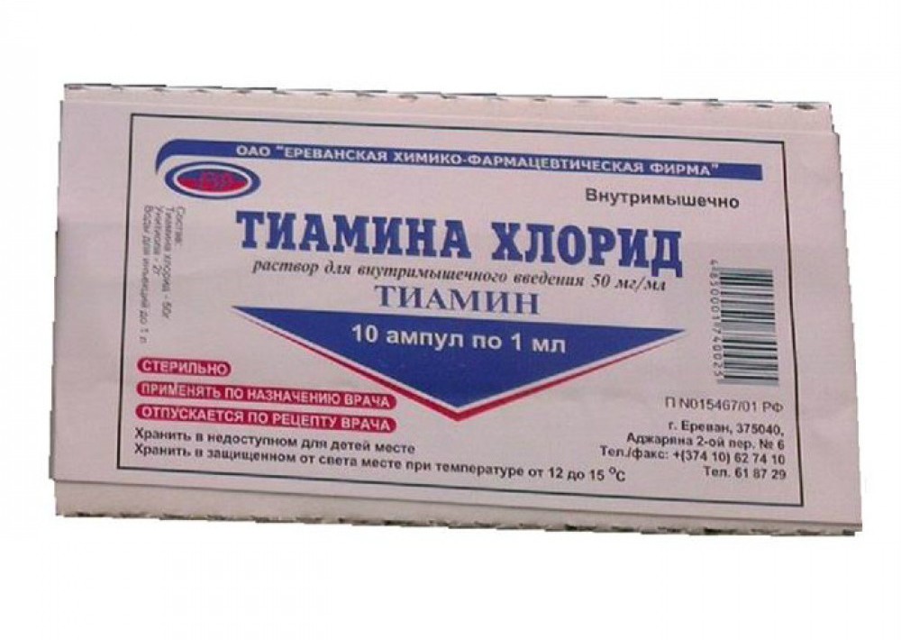 účinek thiaminu na játra