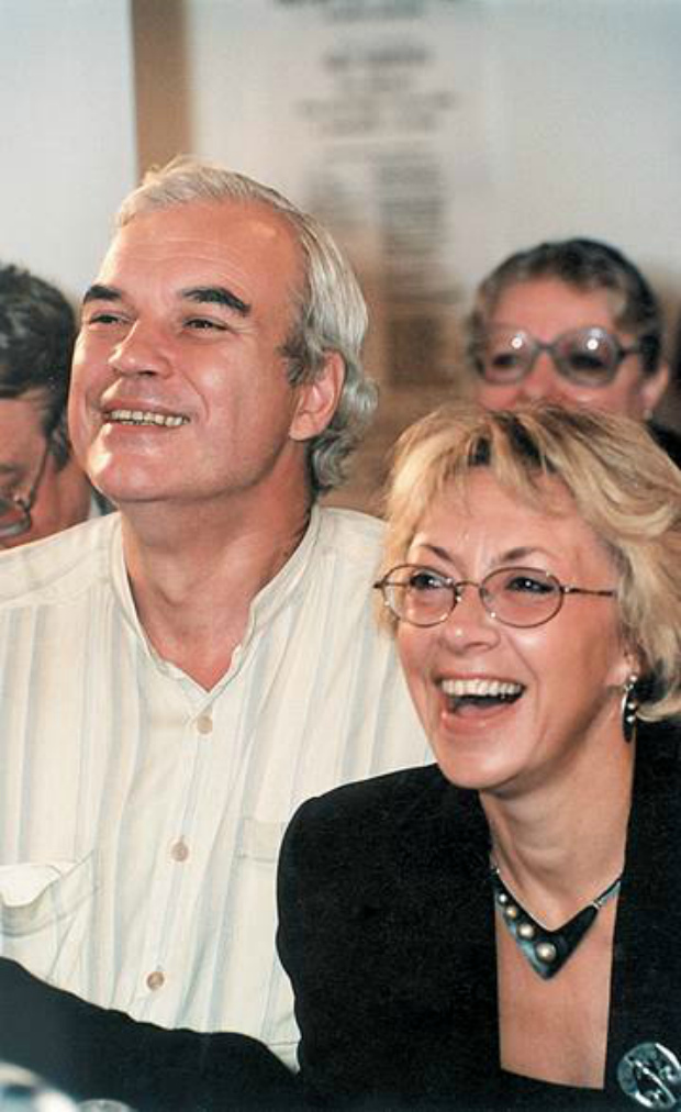 Владимир Молчанов и съпругата му