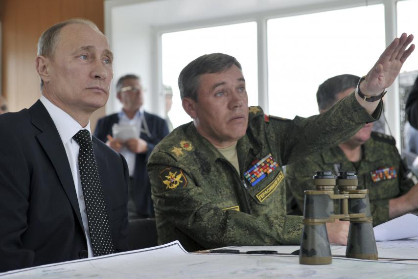 Putin in Gerasimov