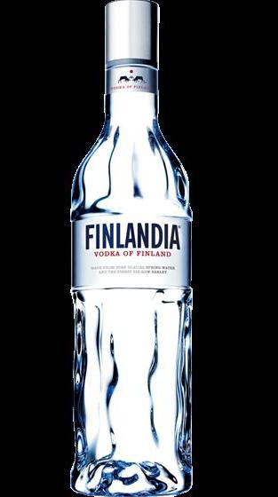 Liter vodky Finsko