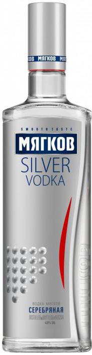 Vodka myagkov stříbrná