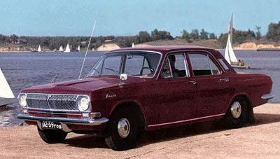 Historie modelů automobilů Volga