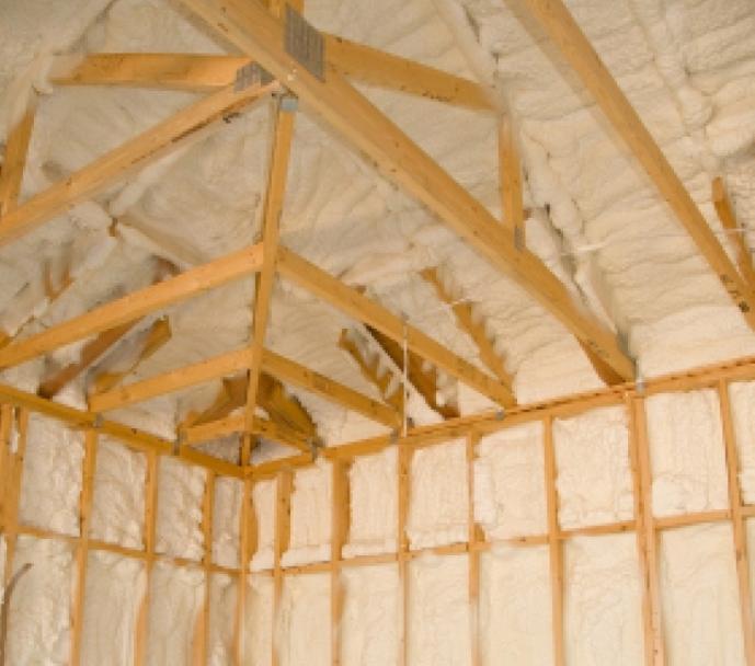 Isolamento termico della schiuma del soffitto