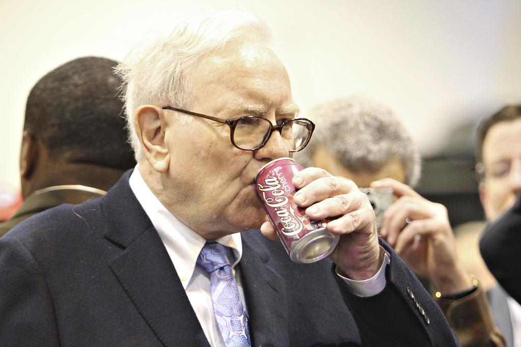 Warren Buffett ama la coca cola