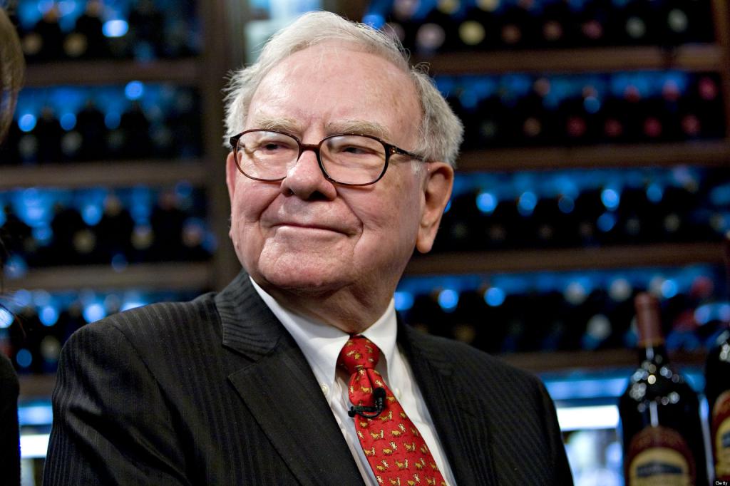 Uomo d'affari Warren Buffet