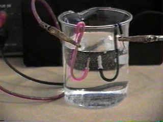 elettrolisi dell'acqua a casa