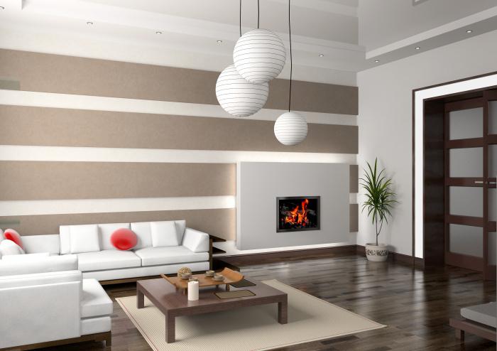 design interiéru obývacího pokoje