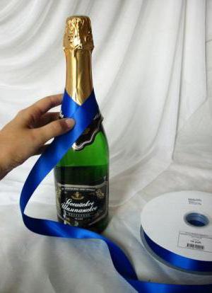 champagne di classe per il matrimonio