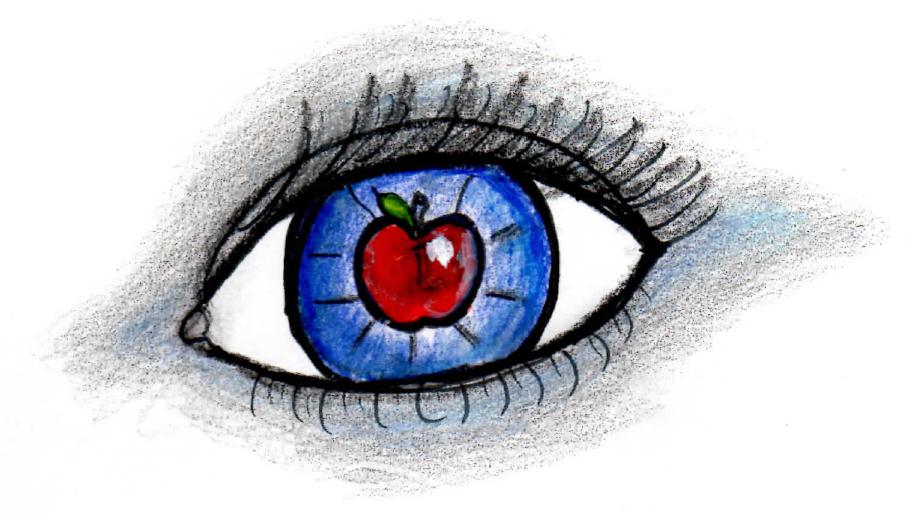 Come la mela dell'occhio: un sinonimo
