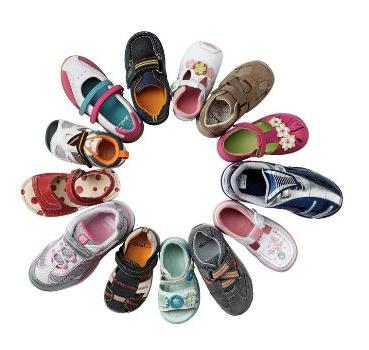 Američke veličine dječjih cipela
