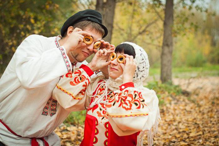 Vjenčanje u ruskom folk stilu