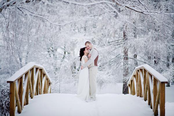 nápady na svatbu v zimě