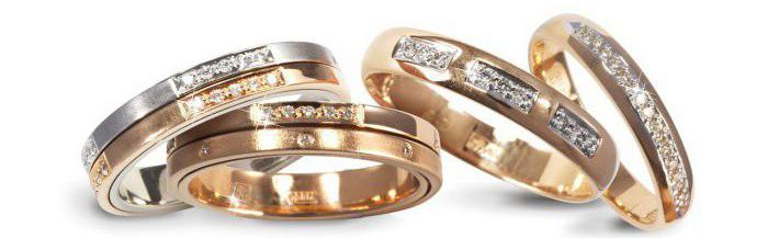 anelli di nozze d'oro adamas