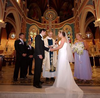 Chrześcijańskie sceny ślubne
