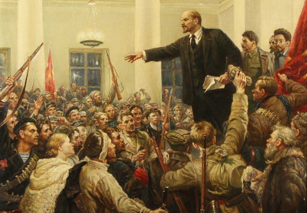 Лењин говори