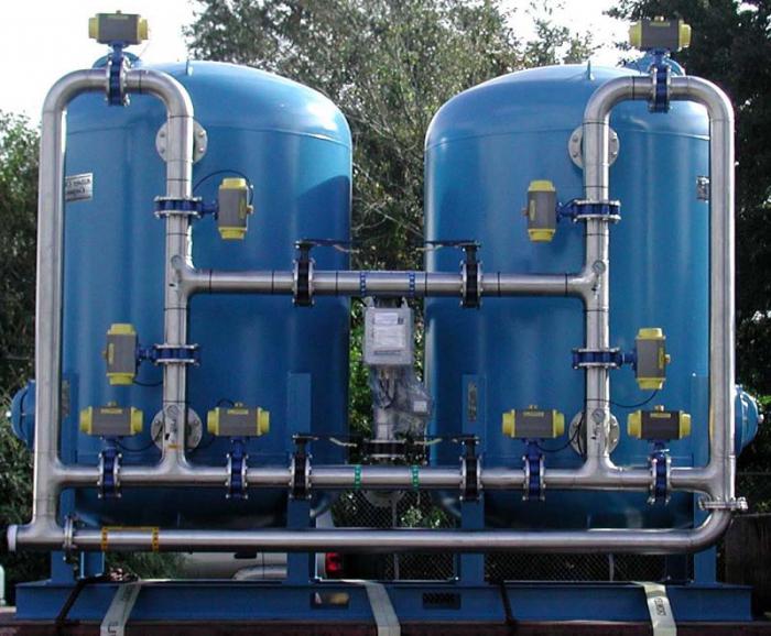 Průmyslové filtry pro čištění vody ze studny