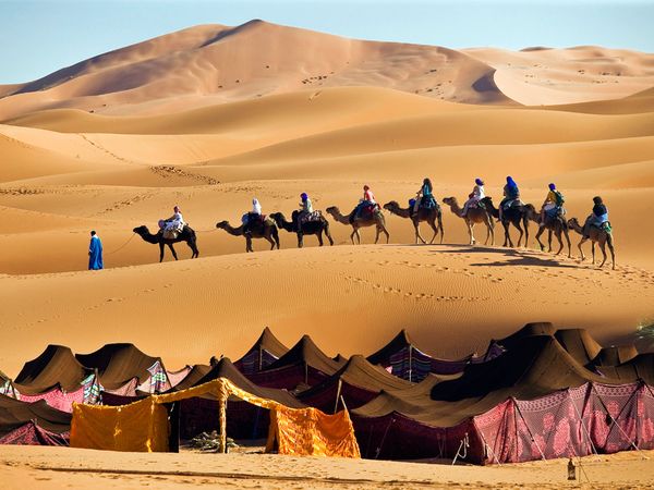 Пустинен ландшафт на Западна Сахара
