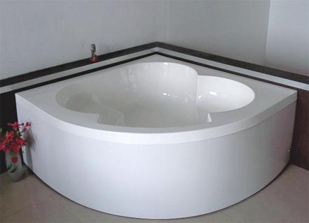 rohové akrylátové koupele