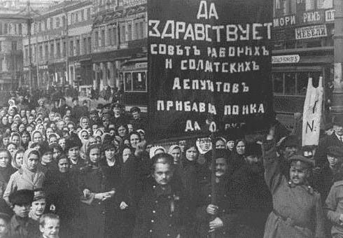 Kadeti mensheviki socialni revolucionarji
