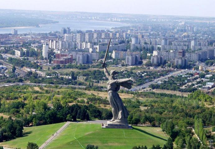 Města ležící na Volze