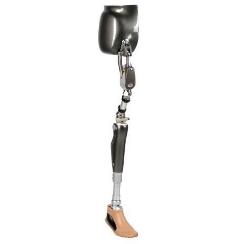 Protesi della gamba sopra il ginocchio
