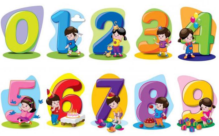 puzzle su numeri per bambini