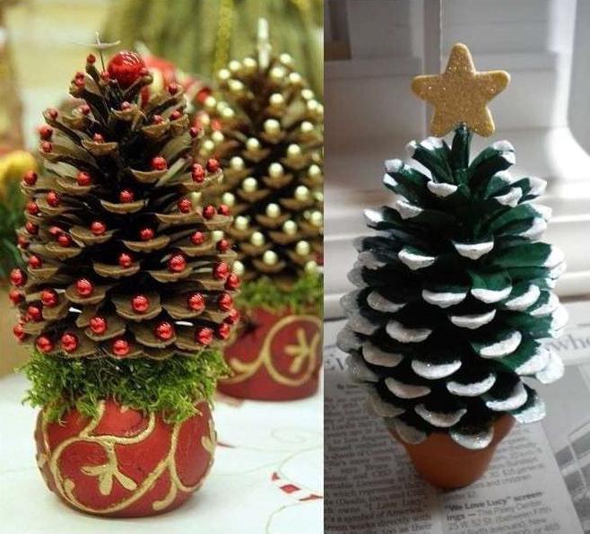 kako napraviti malo božićno drvce