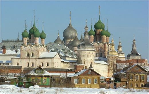 какви градове са в златния пръстен на Русия