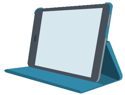 supporto per tablet