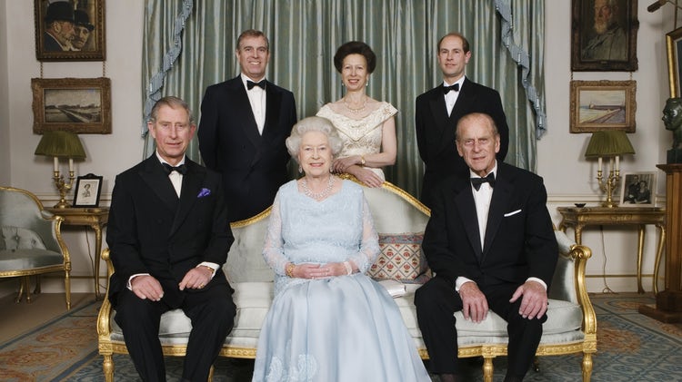Družina kraljice Elizabete