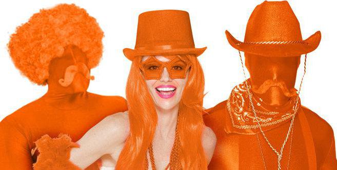 oranžová barva v psychologii žen znamená
