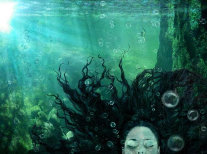 Kaj sanja o utopljeni ženski?