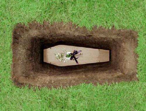 какво мечтае за погребението на роднина