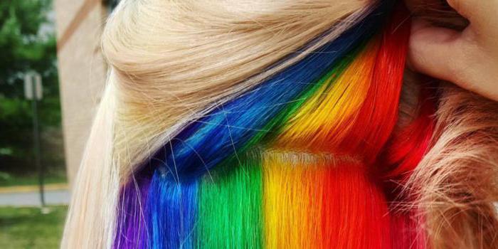 fotografija modnih barv za lase