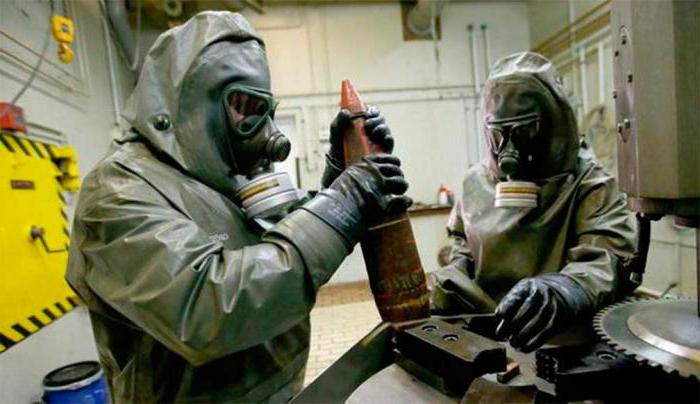 první chemické zbraně