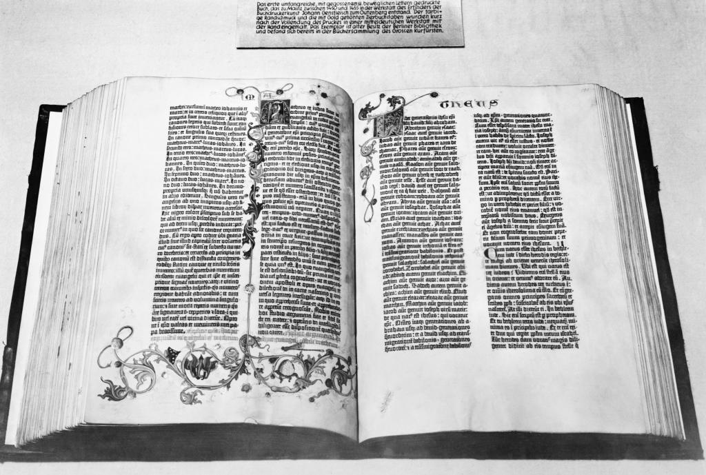 La Bibbia di John Gutenberg