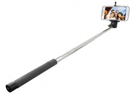 monopod do selfie z przyciskiem bluetooth