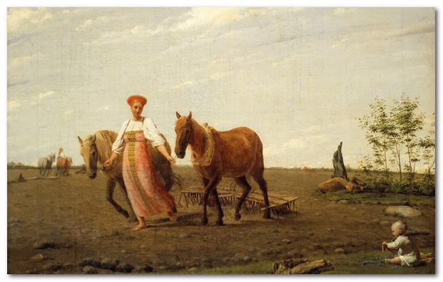 Ruska kmečka ženska