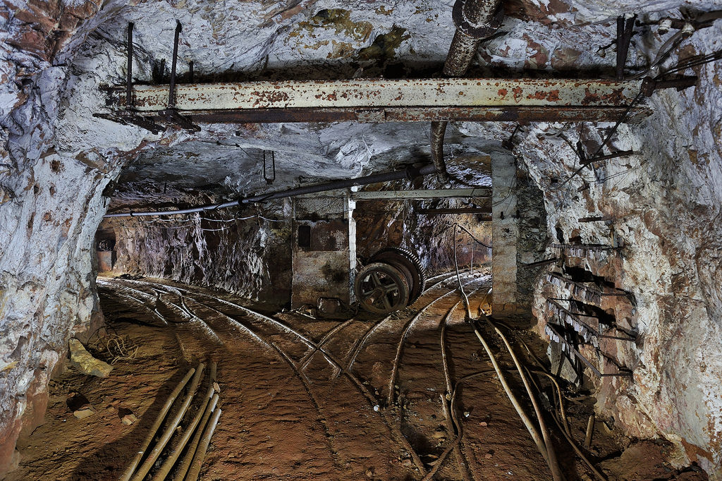 Bauxitové podzemní dobývání