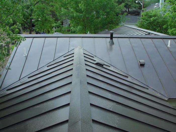 Покривен покрив или метална плочка