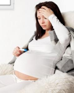nachlazení v ranném těhotenství