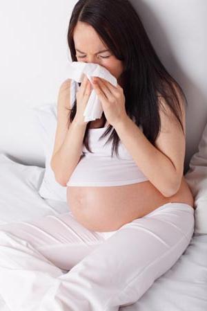 nachlazení během prvních týdnů těhotenství