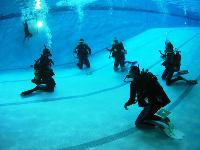 addestramento subacqueo