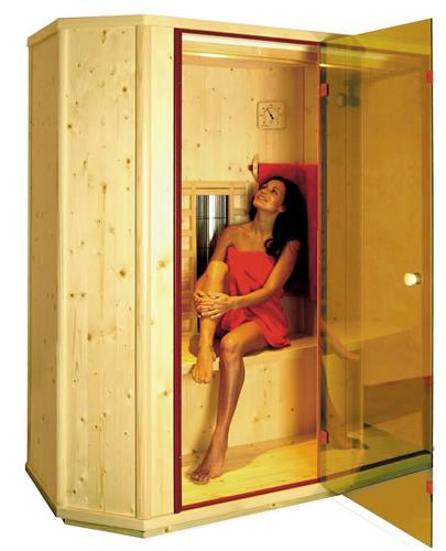 uso della sauna a infrarossi