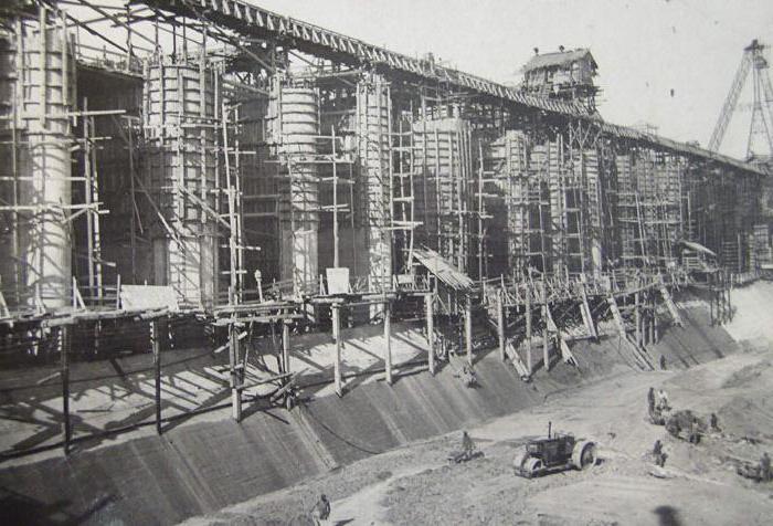 изграждане на водноелектрическа централа в Рибинск