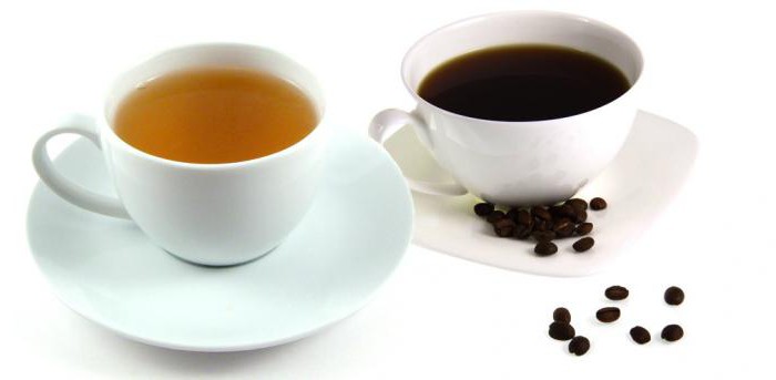 che è meglio bere tè o caffè